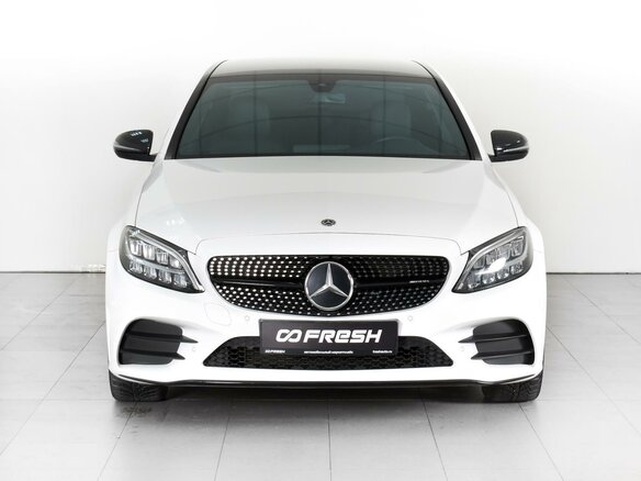 2020 Mercedes-Benz C-Класс 180 IV (W205) Рестайлинг, белый, 3800000 рублей - вид 1