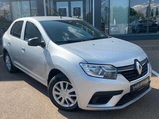 2018 Renault Logan II Рестайлинг, серебристый, 669000 рублей, вид 3