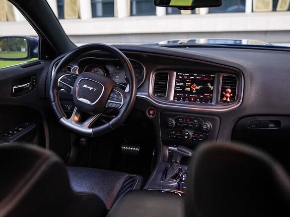2017 Dodge Charger Hellcat VII (LD) Рестайлинг, синий - вид 9