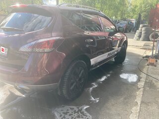2014 Nissan Murano II (Z51) Рестайлинг 2, пурпурный, 1400000 рублей, вид 4