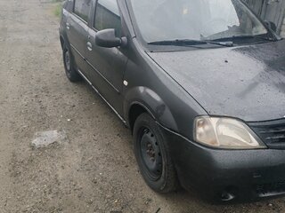 2007 Renault Logan I, серый, 190000 рублей, вид 1