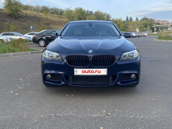 2012 BMW 5 серии 530d xDrive VI (F10/F11/F07), синий, 2000000 рублей