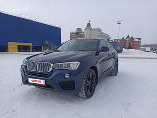 2017 BMW X4 30d I (F26), синий, 3850000 рублей, вид 1