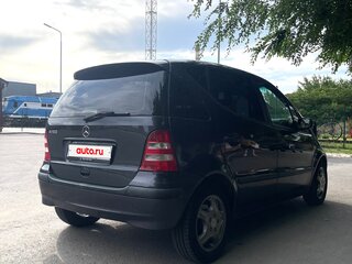 2002 Mercedes-Benz A-Класс 160 I (W168) Рестайлинг, чёрный, 404000 рублей, вид 5