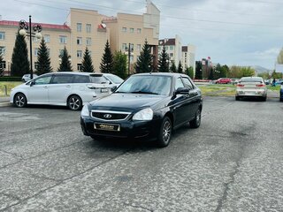 2014 Lada (ВАЗ) Priora I Рестайлинг, чёрный, 529000 рублей, вид 2
