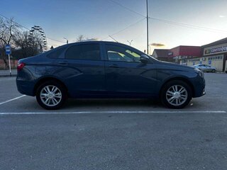 2017 Lada (ВАЗ) Vesta I, синий, 840000 рублей, вид 2