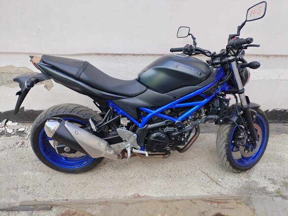2022 Suzuki SV 650, синий, 560000 рублей - вид 9