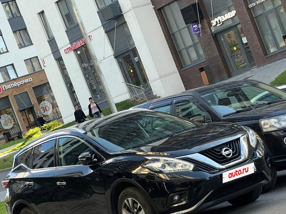 2017 Nissan Murano III (Z52), чёрный, 1750000 рублей - вид 3