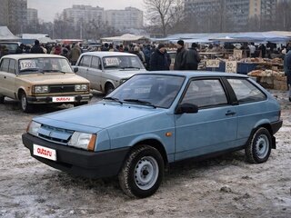 1989 Lada (ВАЗ) 2108 21086, голубой, 690000 рублей, вид 2