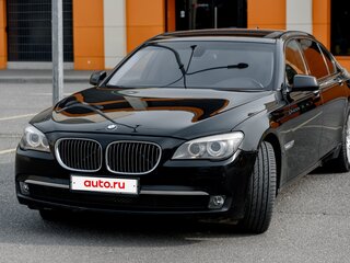 2011 BMW 7 серии Long 730Ld V (F01/F02/F04), чёрный, 1973200 рублей, вид 3