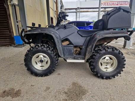 2008 Yamaha Grizzly 550, чёрный, 400000 рублей, вид 3