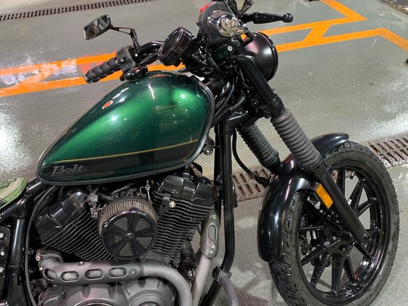 2014 Yamaha XV950 Bolt, зелёный, 559000 рублей - вид 23