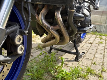 2016 Yamaha MT-09 Tracer (FJ-09), серый, 740000 рублей, вид 4