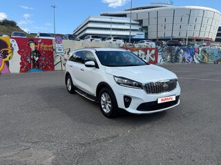 2018 Kia Sorento III Prime Рестайлинг, белый, 2200000 рублей, вид 4