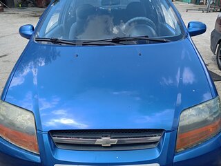 2004 Chevrolet Aveo I, синий, 400000 рублей, вид 1
