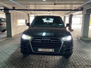 2018 Audi Q7 II (4M), чёрный, 4150000 рублей, вид 3