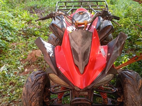 2009 Irbis ATV 150U, красный, 55000 рублей, вид 1