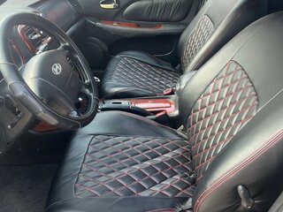 2004 Hyundai Sonata ТагАЗ IV (EF) Рестайлинг, серебристый, 380000 рублей, вид 5