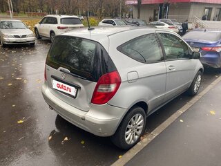 2008 Mercedes-Benz A-Класс 170 II (W169) Рестайлинг, серебристый, 500000 рублей, вид 4