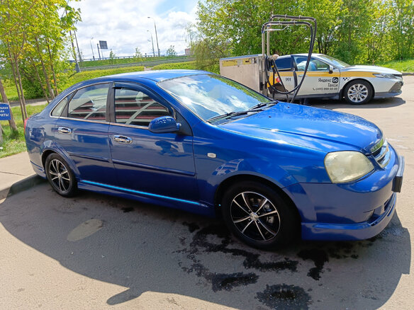 2008 Chevrolet Lacetti I, синий, 600000 рублей - вид 2