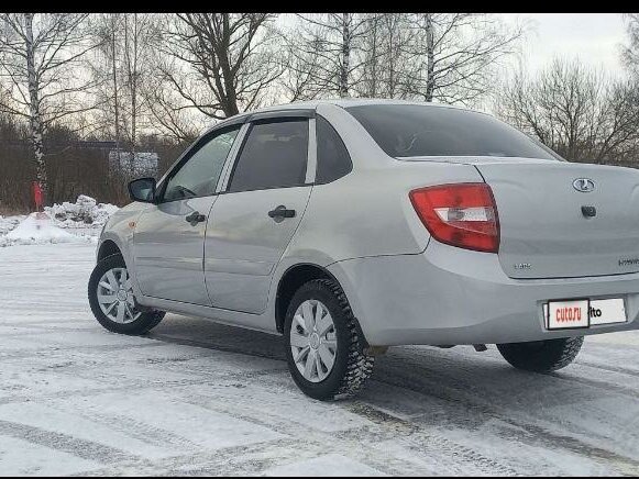 2016 Lada (ВАЗ) Granta I, серый, 370000 рублей - вид 8