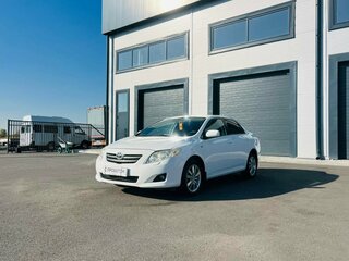 2008 Toyota Corolla AMT X (E140, E150), белый, 1079999 рублей, вид 2