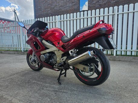 1995 Kawasaki ZZR 400, красный, 335000 рублей, вид 5