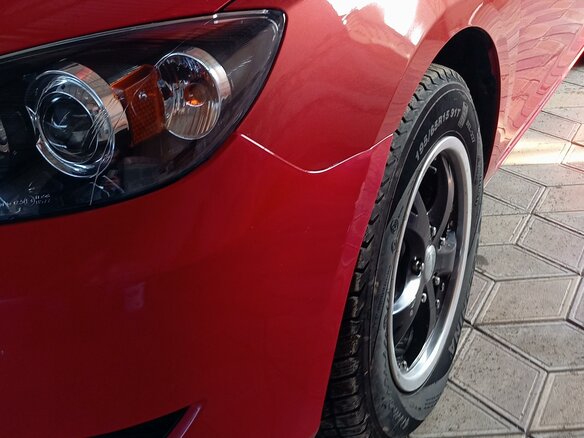 2004 Mazda 3 I (BK), красный, 450000 рублей - вид 6