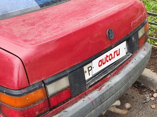 1991 Volkswagen Passat B3, пурпурный, 150000 рублей, вид 4