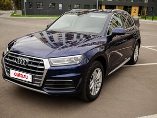 2019 Audi Q5 II (FY), синий, 2800000 рублей, вид 2