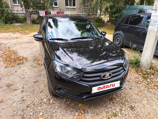 2022 Lada (ВАЗ) Granta Euro-2 I Рестайлинг, чёрный, 850000 рублей, вид 1