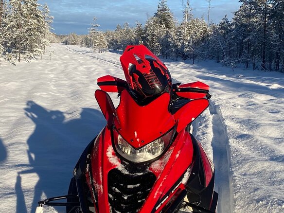 2014 Yamaha SR Viper, красный, 1250000 рублей
