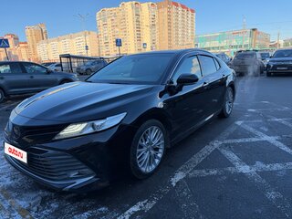 2018 Toyota Camry VIII (XV70), чёрный, 2850000 рублей, вид 1