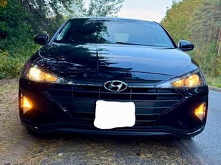 2018 Hyundai Elantra VI (AD) Рестайлинг, чёрный, 1627000 рублей, вид 2
