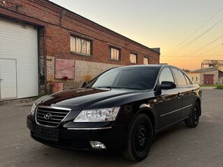 2008 Hyundai Sonata V (NF) Рестайлинг, чёрный, 630000 рублей, вид 5