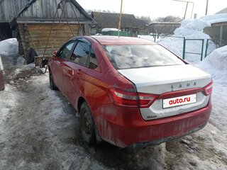 2016 Lada (ВАЗ) Vesta I, красный, 650000 рублей, вид 5
