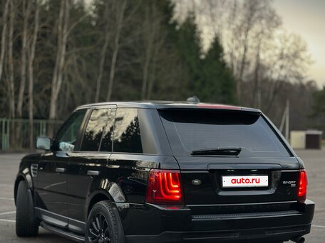 2007 Land Rover Range Rover Sport I, чёрный, 1000000 рублей, вид 3