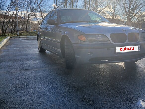 2004 BMW 3 серии 318i IV (E46) Рестайлинг, синий, 630000 рублей - вид 1