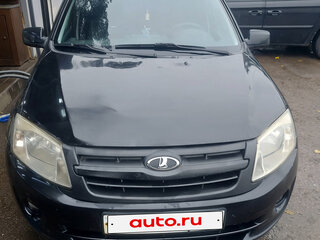 2013 Lada (ВАЗ) Granta I, чёрный, 290000 рублей, вид 1