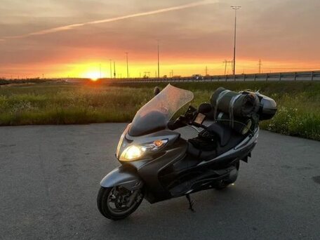 2006 Suzuki Burgman (SkyWave) 400, серый, 220000 рублей, вид 1