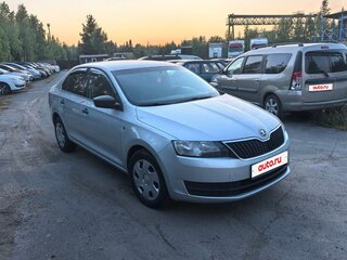 2014 Skoda Rapid I, серебристый, 800000 рублей, вид 4