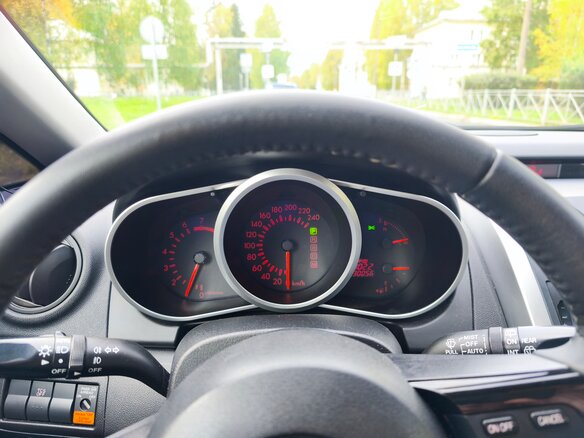 2008 Mazda CX-7 I, чёрный, 1300000 рублей - вид 5