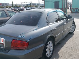 2005 Hyundai Sonata ТагАЗ IV (EF) Рестайлинг, серый, 509999 рублей, вид 2