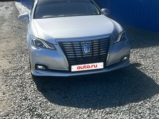 2017 Toyota Crown XIV (S210) Рестайлинг, серебристый, 2650000 рублей, вид 4