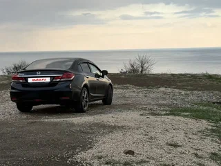 2015 Honda Civic IX Рестайлинг, чёрный, 1070000 рублей, вид 3