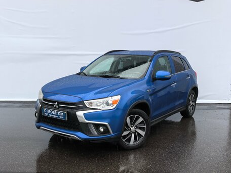 2018 Mitsubishi ASX I Рестайлинг 2, синий, 1260000 рублей, вид 1
