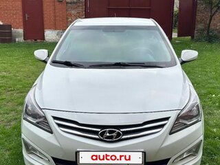 2015 Hyundai Solaris I Рестайлинг, белый, 1200000 рублей, вид 1