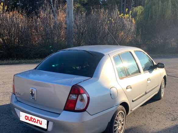 2007 Renault Symbol I Рестайлинг 2, серый, 169000 рублей - вид 5