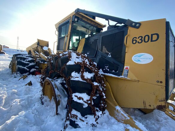 2011 Tigercat 630D, жёлтый - вид 1