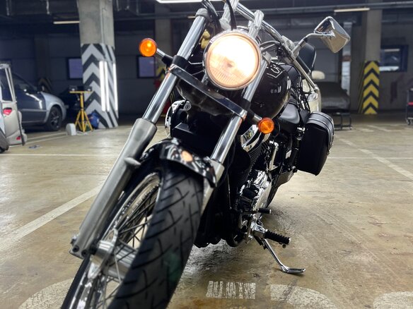2000 Honda Shadow 400, чёрный, 415000 рублей - вид 12